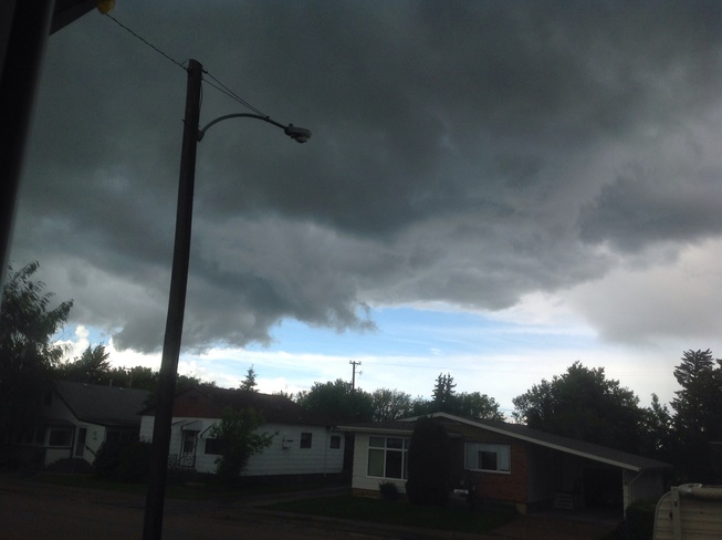 Storms-a-coming Grandview, Manitoba