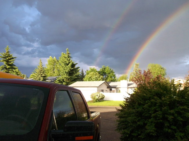 More different views of the beautiful rainbows Calgary, AB