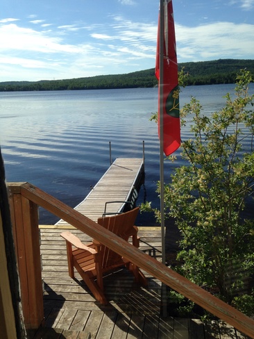 another day in paradise at loon Loon, Ontario Canada
