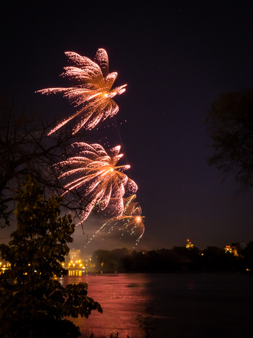 Canada Day Fireworks in Winnipeg Winnipeg, MB