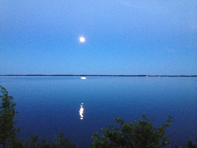 Moonlight on the Water Kingston, Ontario Canada