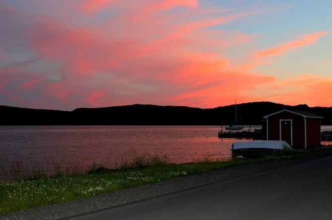 sunset Placentia, Newfoundland and Labrador Canada