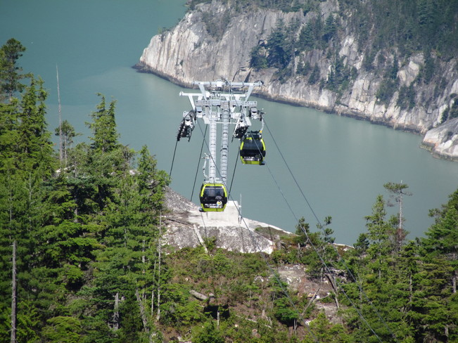 Taken in Squamish Bc on July 11th 2014 this is the Sea to Sky Gondola Squamish, BC