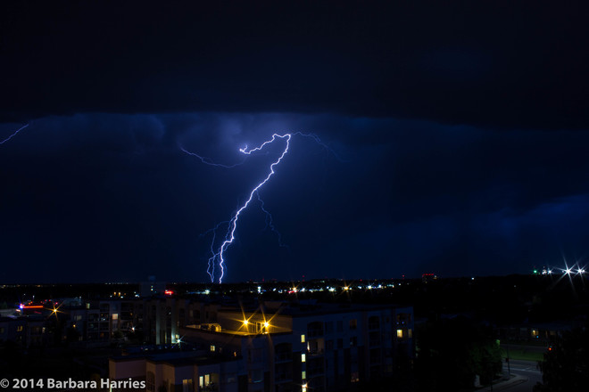 Lightening Storm Lethbridge, AB