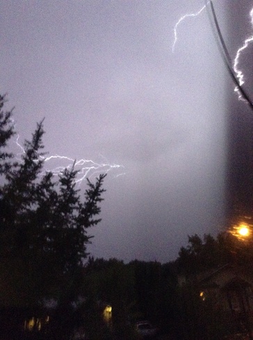Lightning storm 16203-16401 Highway 27, Schomberg, ON L0G 1T0, Canada