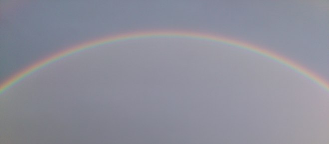 Rainbow on July 27, From West Windsor Windsor, ON