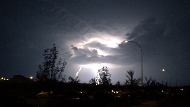 lightning Regina, Saskatchewan Canada