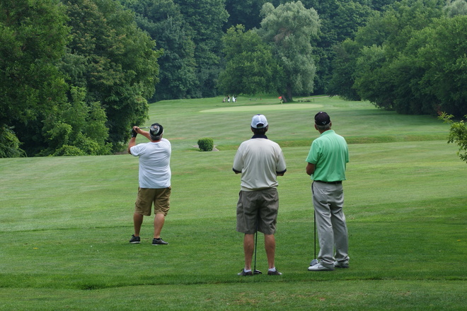 Playing the Eighth hole @ St. Davids Golf Club St. Davids, Niagara Regional Municipality, ON