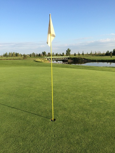 Nice evening for golfing Regina, Saskatchewan Canada