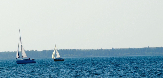 sailing Clear Lake 61A, Manitoba Canada
