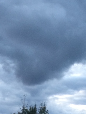 scary sky Tyendinaga Mohawk Territory, Ontario Canada