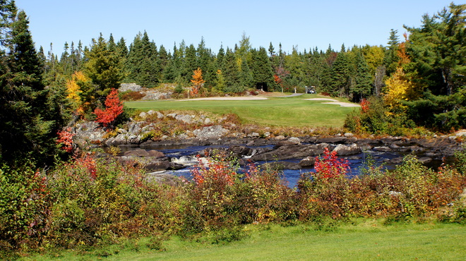 October Golf at Twin Rivers Golf Course ( Terra Nova Golf Course) Twin Rivers Golf Course, Port Blandford, NL