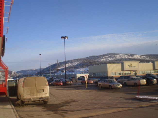 Corner Brook view of Humber heights from the west side (Winter Time) Corner Brook NL