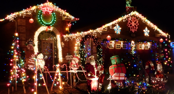 Christmas Lights in Barrie 