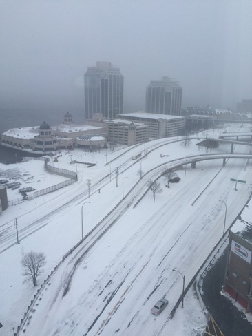 snowstorm Halifax, Nova Scotia Canada