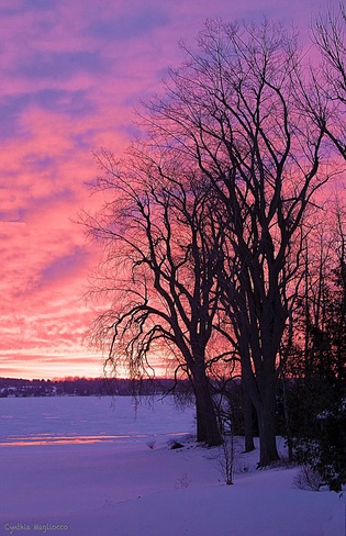 Sunrise Hudson, Quebec Canada