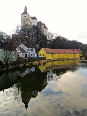 Old castles in Lower Austria on the Thaya River Raabs an der Thaya, Austria