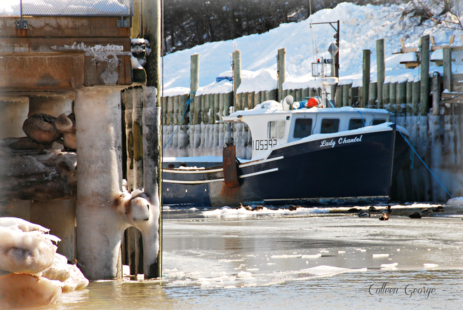 Still Looks Like Winter in Hall's Harbour, Nova Scotia Hall's Harbour, NS