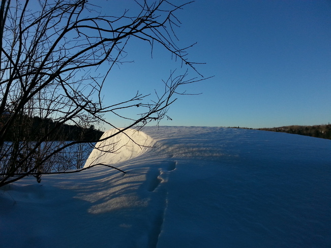 Winter Scenes around Elliot Lake and of Serpent River, Northern Ontario Serpent River and Elliot Lake, Ontario