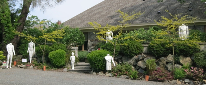 MISSING MANNEQUIN for SCATTERED ARTISTS TOUR in Saanich Tattersall Drive, Saanich, B.C.