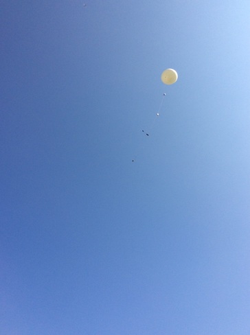 7e de 2015 de Ballon haute altitude Varennes, QC