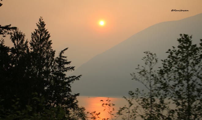 Beautiful British Columbia Sea To Sky Highway & Beyond Sunset Squamish, BC