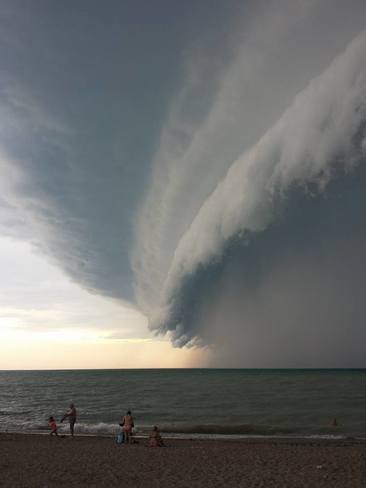 Storm over Goderich Beach Goderich, ON