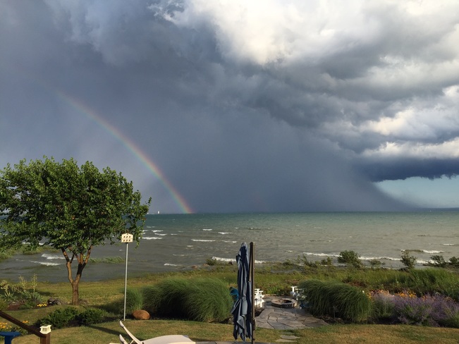 Storm on Saturday across Lake Erie Fort Erie, ON