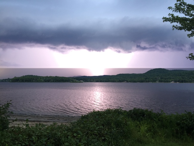 Severe Thunderstorm in Chapeau, Quebec Chapeau, QC