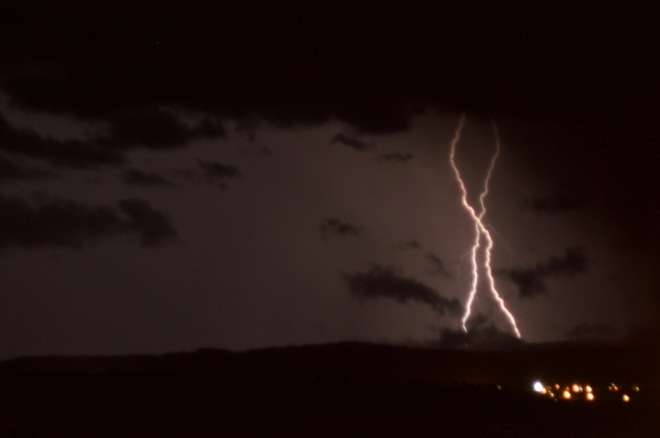 Lightning over Dalhousie, NB Dalhousie, NB