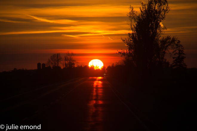 sunset Monkton, ON