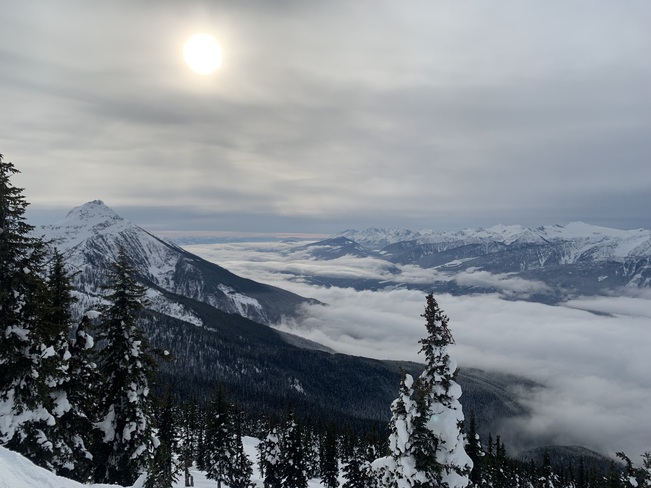Skiing Revelstoke, BC