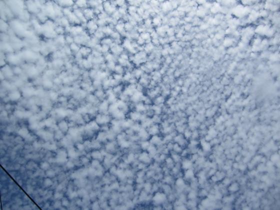 6. Cirrocumulus clouds