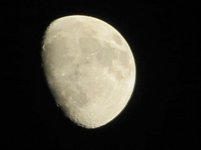 Tonights moon Lachine, Quebec Canada