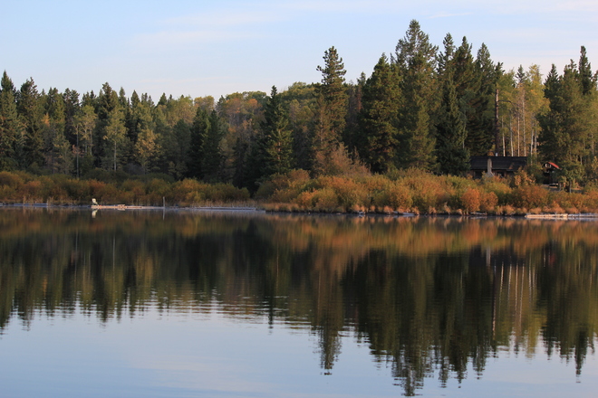 Reflections of Fall Merritt, British Columbia Canada