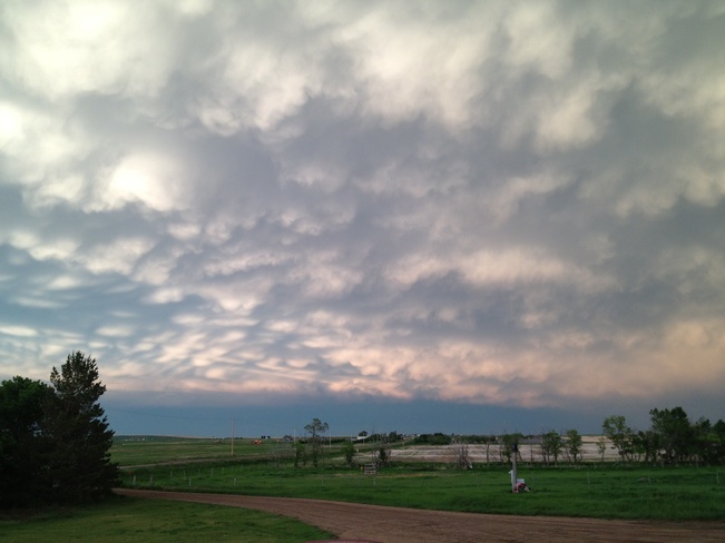 clouds Marengo, Saskatchewan Canada