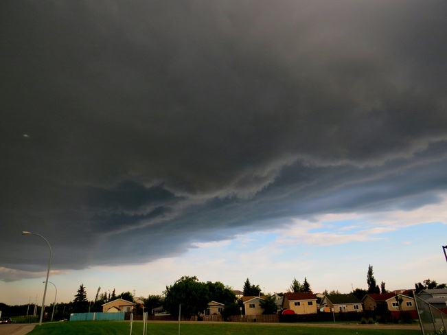 Storm over Devon Devon, Alberta Canada