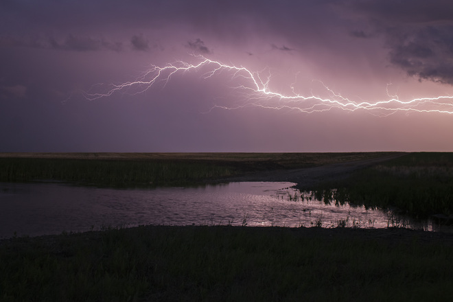 Lightning Regina, Saskatchewan Canada