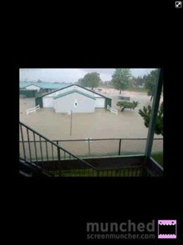 flooding Mississauga, Ontario Canada