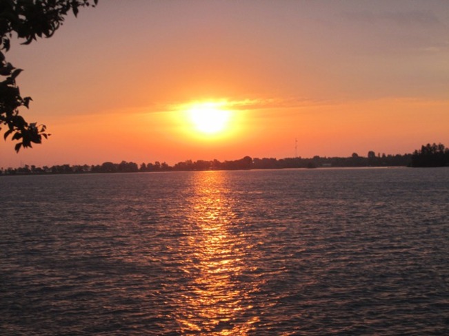 sunrise Fort Frances, Ontario Canada