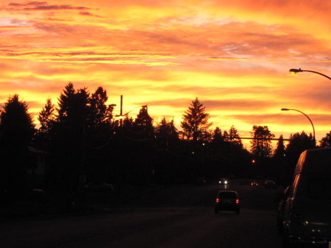 Sunset Courtenay, British Columbia Canada