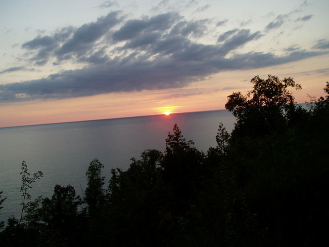 Sunset at Point Farms Recreation Park Goderich, Ontario Canada