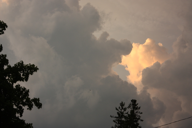 Storm clouds Oakville, Ontario Canada