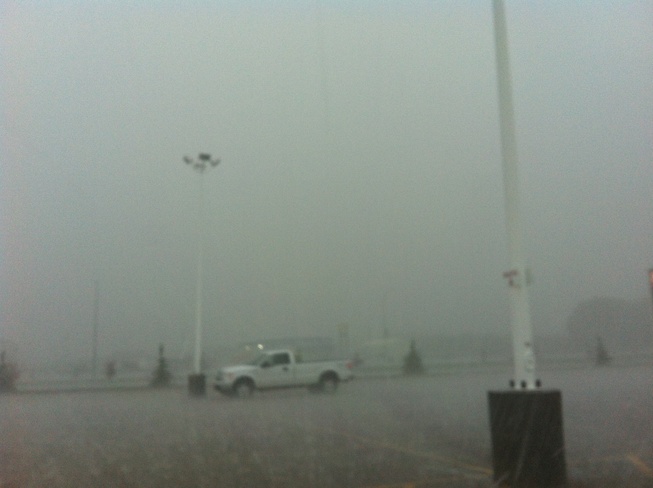 rainy weather Wainwright, Alberta Canada