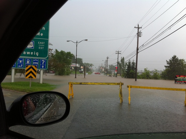 Latest rainfall St. Stephen, New Brunswick Canada