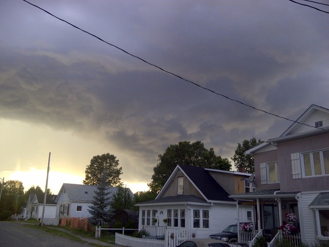 Storm Clouds Kirkland Lake, Ontario Canada