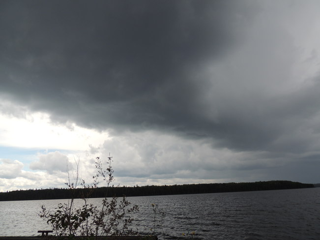 here it comes Red Lake, Ontario Canada