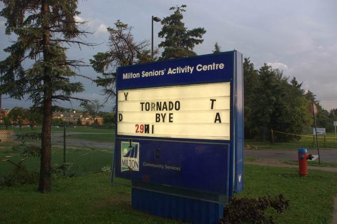 Milton Tornado, 2009 Milton, Ontario Canada