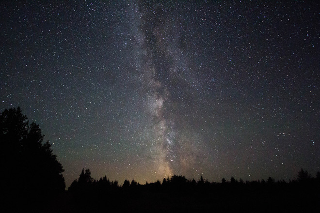 Milky Way Cochrane, Ontario Canada