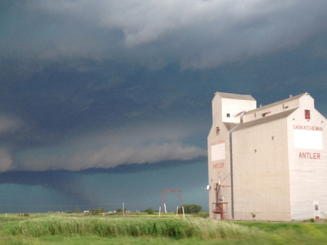 calm before the storm Antler No. 61, Saskatchewan Canada